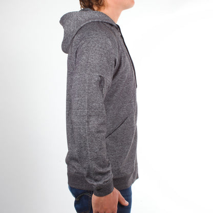 Men's Techleisure Zip Hoodie - BLACK