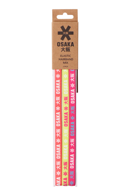 Osaka Elastic Hairband | NON SLIP - FW25 YIN MIX (3PK)