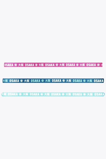 Osaka Elastic Hairband | NON SLIP - SS26 YIN MIX (3PK)