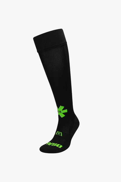Osaka Field Hockey Socks | BLACK (w/GREEN Osaka Star)