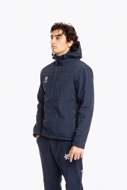 Softshell With Hoodie | Unisex - NAVY