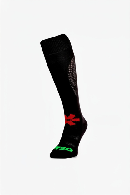 Osaka Field Hockey Socks | BLACK (w/RED Osaka Star)