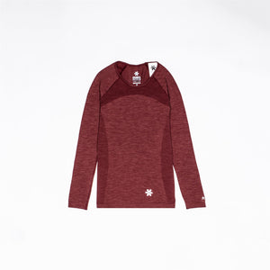 Women's Tech Knit Long Sleeve - MAROON