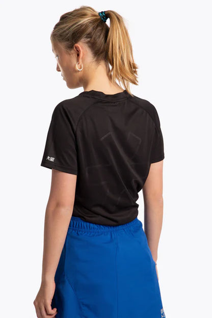 Women's Training Tee Short Sleeve - BLACK